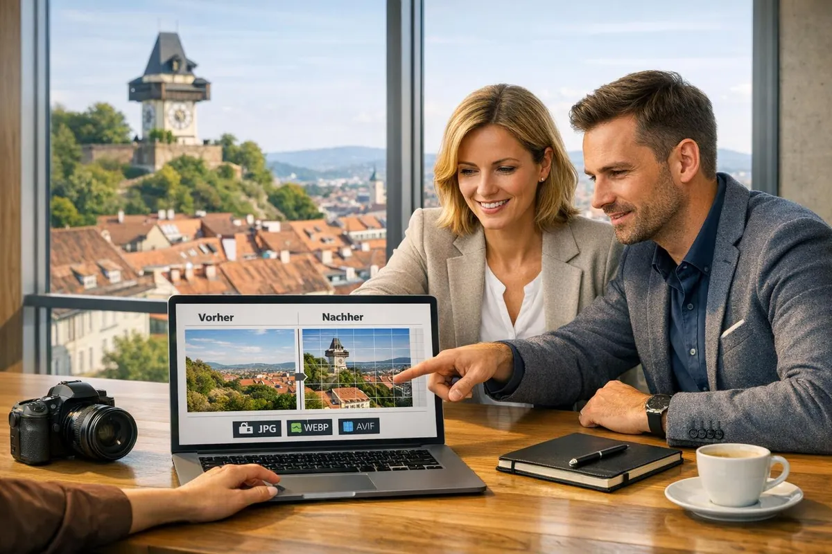 Bilder & Medien optimieren: So wirkt Ihre Website professioneller