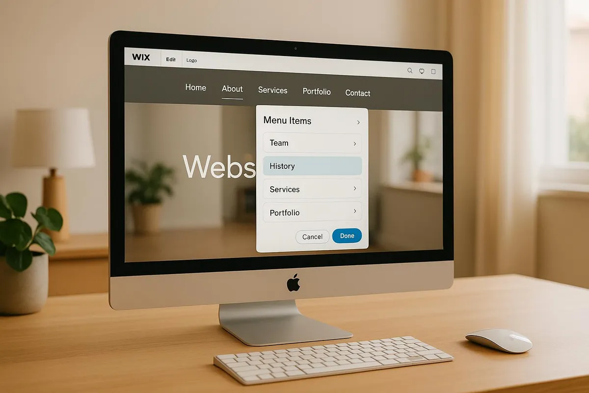 Dropdown-Menüs in Wix erstellen: Schritt-für-Schritt