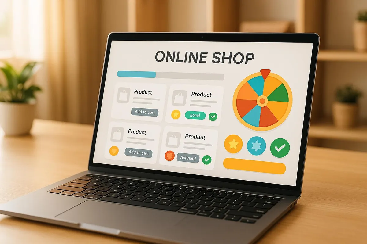 Gamification-Elemente für Online-Shops