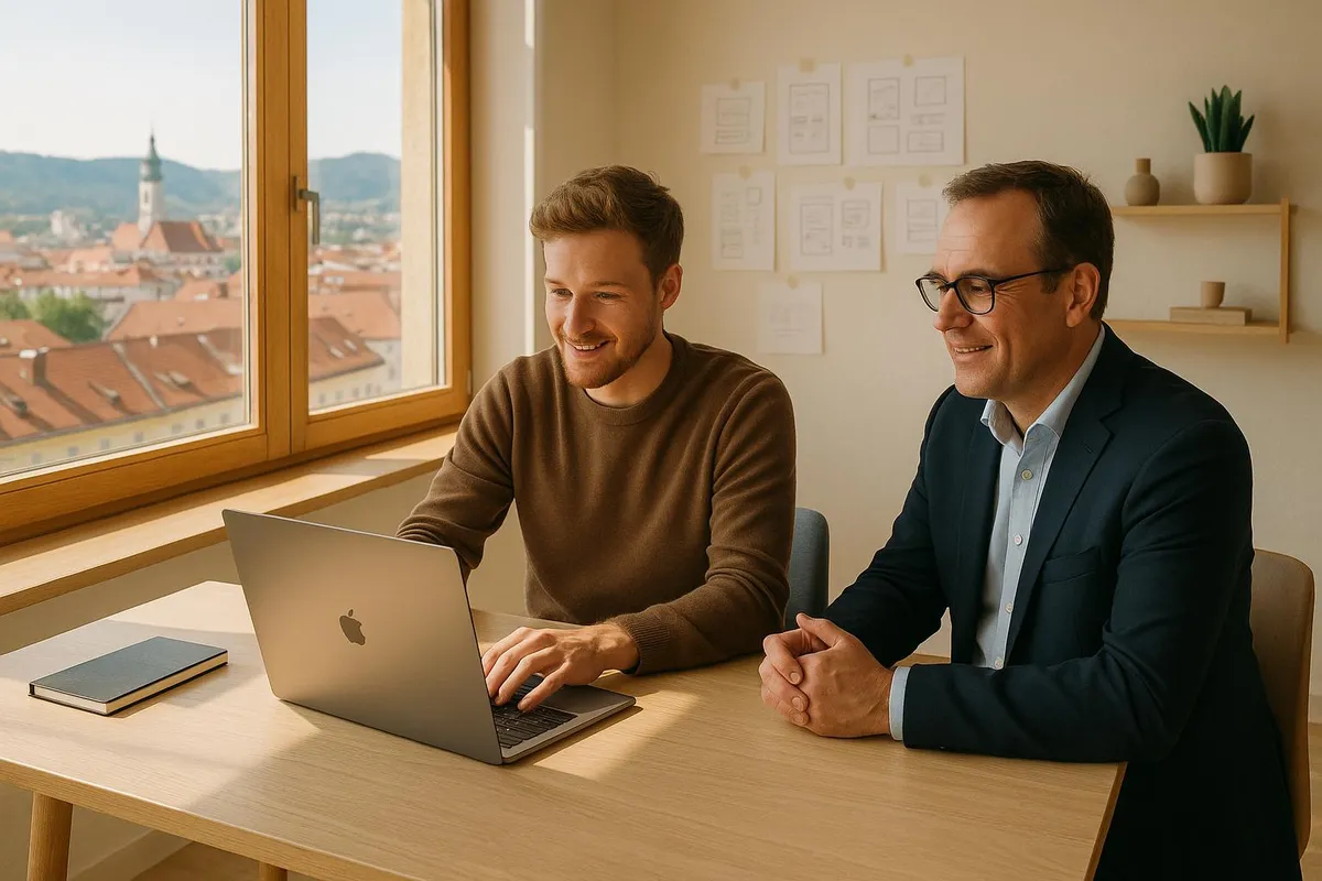 Onepager erstellen lassen - schnell, modern und leistbar