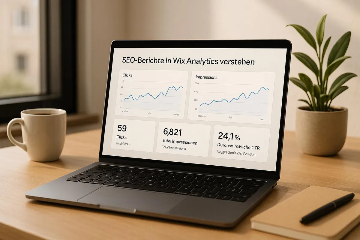 SEO-Berichte in Wix Analytics verstehen