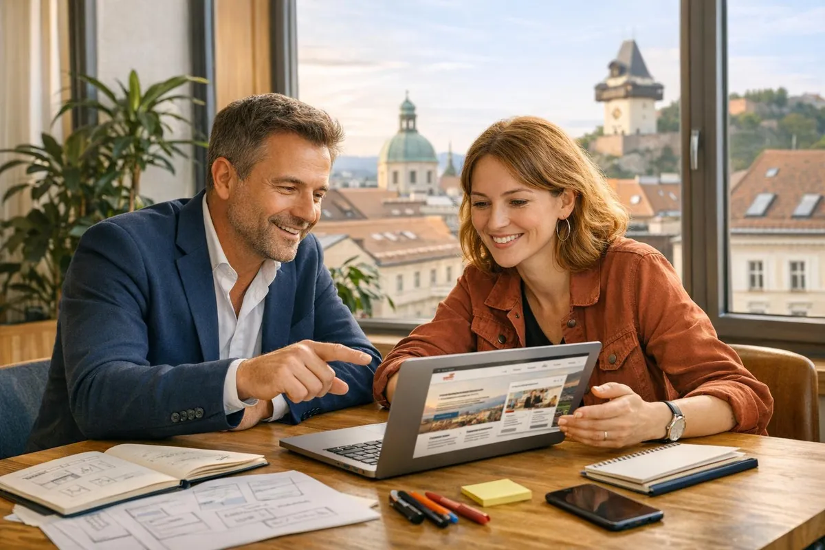 Webdesign-Trends 2026: Was wirklich zählt für kleine Unternehmen