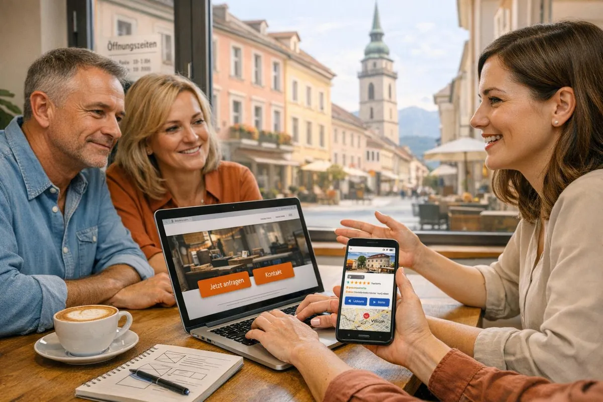 Webdesign Villach für KMU: So wirst du lokal sichtbar und gewinnst Anfragen
