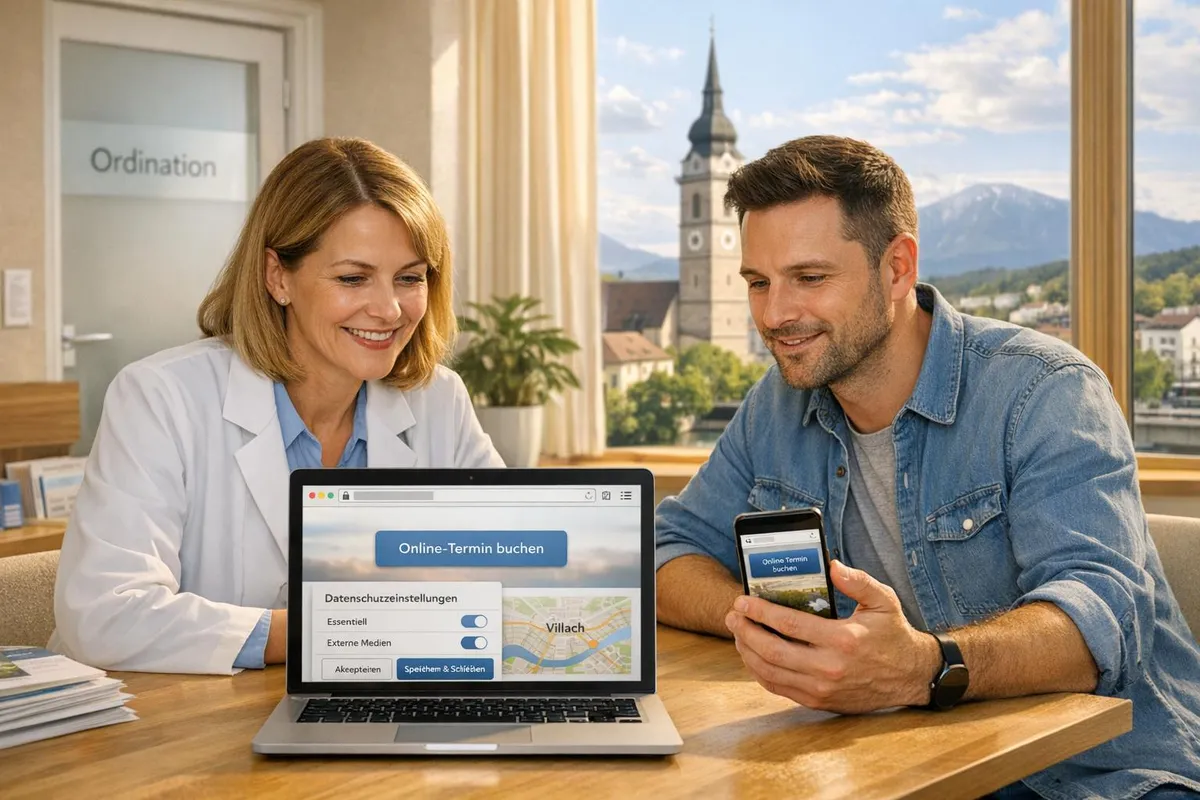 Webdesign für Ärzte in Villach: Worauf Patienten wirklich achten