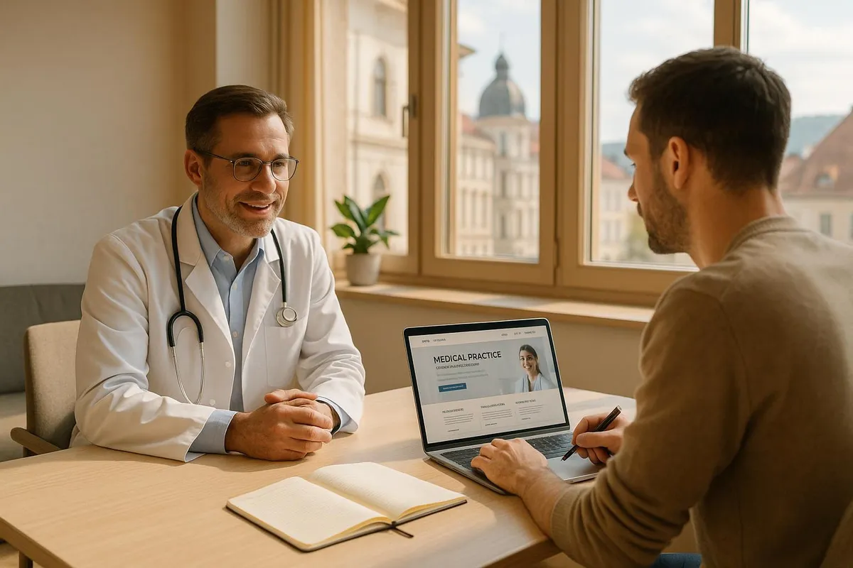 Website für Arztpraxis oder Ordination – Darauf kommt es an