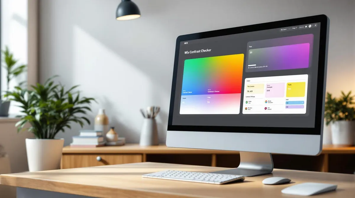 Wix Accessibility: Kontrast-Checker nutzen