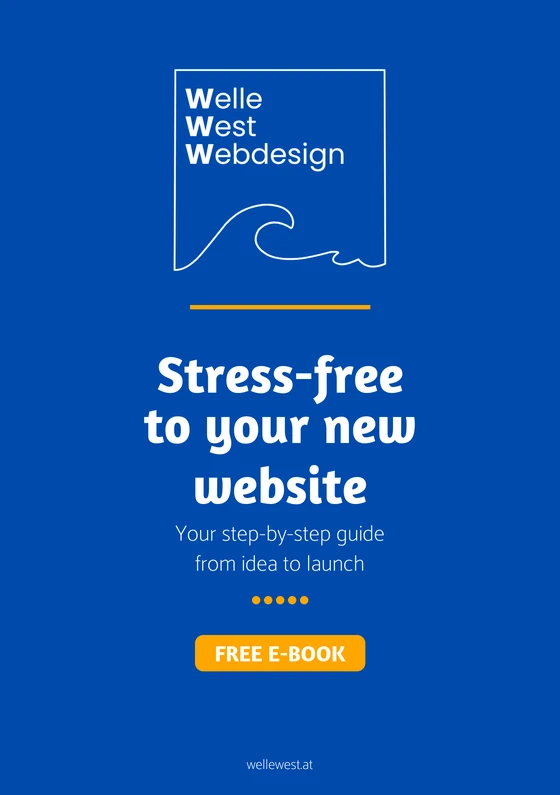 E-Book: Stress-Free to Your New Website – Free guide by WelleWest Webdesign