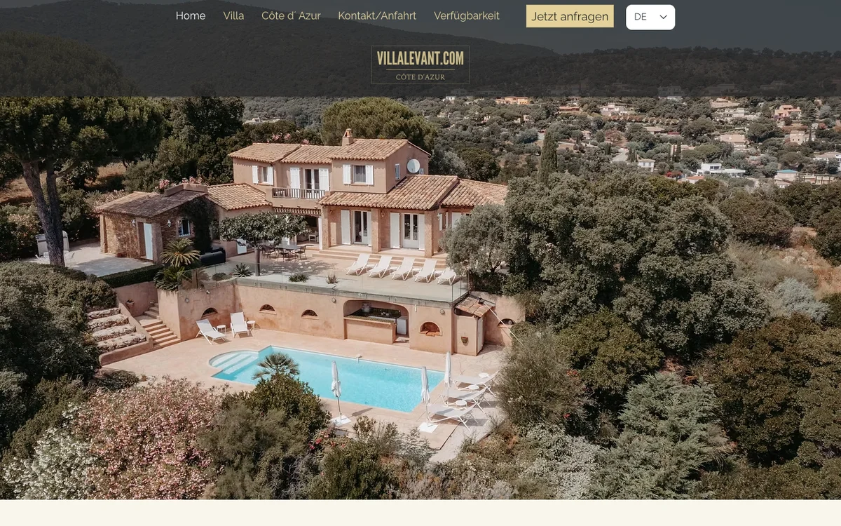 Villa Levant Website