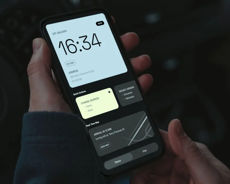 Webdesign am Mobiltelefon